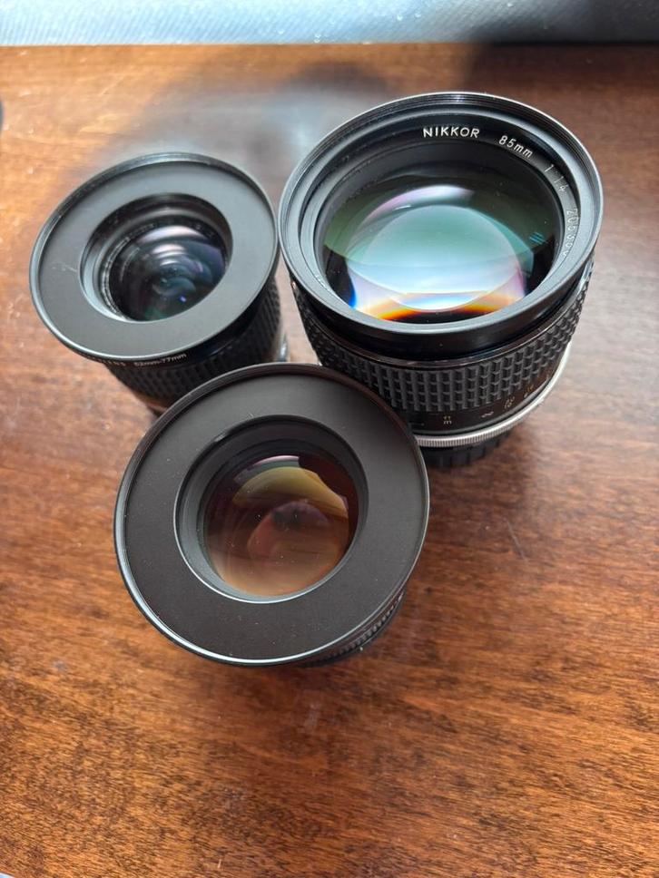 EF Mount Nikkor AI-S lenzen, Audio, Tv en Foto, Fotografie | Lenzen en Objectieven, Ophalen of Verzenden