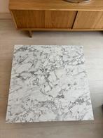 Westwing Marmer Blok Tafel, Huis en Inrichting, Ophalen, Overige materialen, Gebruikt, Vierkant