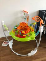 Baby bouncer/ rainforest jumperoo fisher price, Ophalen of Verzenden, Gebruikt, Overige typen, Met geluid
