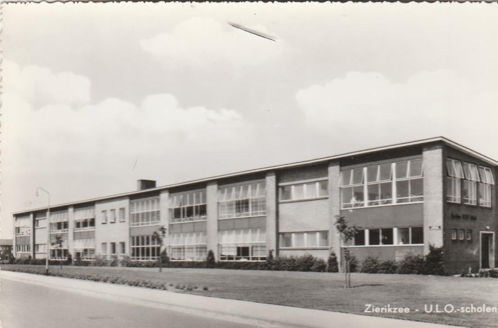 zierikzee- ulo scholen, Verzamelen, Ansichtkaarten | Nederland, Ophalen of Verzenden, Zeeland