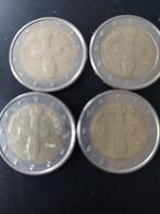 4x 2 euro, Verzenden, Cyprus, 2 euro