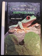 Boek The proper care of Amphibians, Boeken, John Coborn, Ophalen of Verzenden, Zo goed als nieuw, Reptielen of Amfibieën