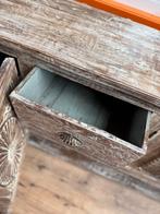 Prachtig India/Ibiza style dressoir, Ophalen, Nieuw, 25 tot 50 cm