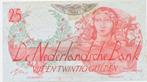 Nederland 25 Gulden 1947 Flora, Los biljet, Ophalen of Verzenden, 25 gulden