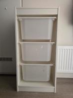 Ikea Trofast opbergcombinatie met bakken wit, Ophalen, Zo goed als nieuw, Minder dan 150 cm, Minder dan 100 cm
