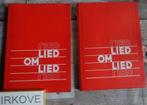 LIED OM LIED * TWEE LIEDJES BOEKEN * Nieuwstaat *, Verzenden, Zo goed als nieuw, Overige onderwerpen