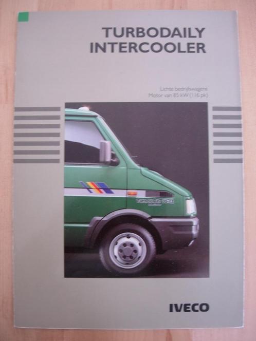 Iveco TurboDaily Intercooler 1990 Brochure - Daily, Boeken, Auto's | Folders en Tijdschriften, Zo goed als nieuw, Overige merken