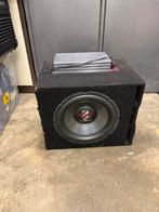 Subwoofer Ground Zero met Gladen Versterker, Auto diversen, Ophalen, Gebruikt