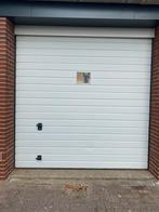 Garagedeur/sectionaal deur/ roldeur gebroken wit, Doe-het-zelf en Verbouw, Rolluiken, Ophalen, Gebruikt, 200 cm of meer, Crème of Beige