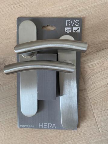 Nieuwe Novidade Hera Deurkruk Set 2025 - RVS Blind Schild beschikbaar voor biedingen