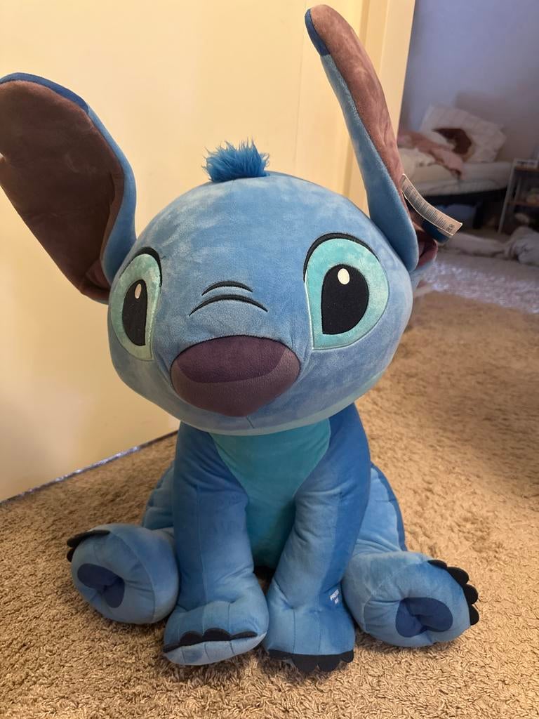 XXL Disney Stitch Knuffel met Geluid - Nieuw!, Ophalen of Verzenden, Nieuw, Overige typen