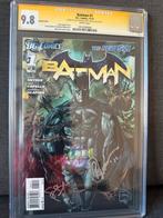Batman new 52 #1 van sciver cgc graded signed 2x hot toys, Ophalen of Verzenden, Nieuw, Amerika