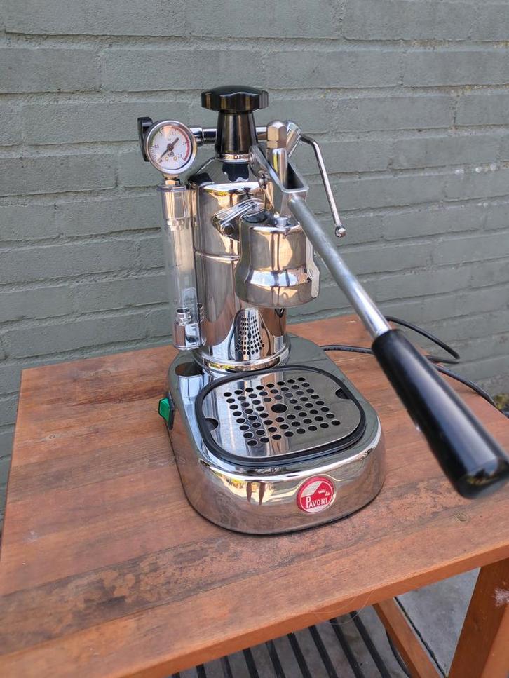 La Pavoni Professional Lusso, als nieuw met 25% korting, Witgoed en Apparatuur, Koffiezetapparaten, Zo goed als nieuw, Espresso apparaat