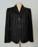 Zeldzaam...Donkerbruine haute couture blazer van Missoni, Bruin, Verzenden, Maat 42/44 (L), Zo goed als nieuw