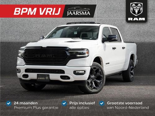 Dodge Ram 1500 5.7 V8 4x4 Crew Cab Limited Night |Digitaal D, Auto's, Dodge, Bedrijf, Te koop, RAM 1500, 4x4, ABS, Achteruitrijcamera