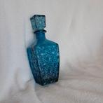 whisky fles mid century blauw, Antiek en Kunst, Ophalen of Verzenden