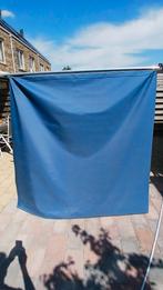 2 verduisterende blauwe rolgordijnen 193cm breed en 150 hoog, Ophalen, Gebruikt, 150 tot 200 cm, 150 tot 200 cm