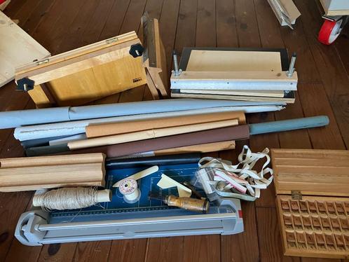 Boekbindmaterialen en gereedschap, Hobby en Vrije tijd, Overige Hobby en Vrije tijd, Zo goed als nieuw, Ophalen