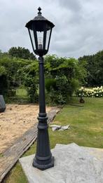 2 tuinlantaarns zwart incl verlichting, Ophalen of Verzenden, Zo goed als nieuw, Wandlamp