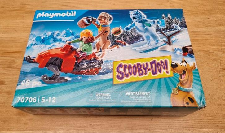 Playmobil Scooby-Doo! Avontuur in de sneeuw (70706), Kinderen en Baby's, Speelgoed | Playmobil, Nieuw, Complete set, Ophalen of Verzenden