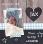 hierbenik  Jax, Ophalen of Verzenden, 2000 tot heden, Geboortekaartje