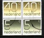 Nederland 1976 PB21-4 Crouwel 40+5c-blokje, Gest, Ophalen of Verzenden, Na 1940, Gestempeld