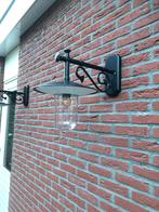 Twee KS buitenlampen zwart, Tuin en Terras, Buitenverlichting, Ophalen, Zo goed als nieuw, Minder dan 50 watt, Wandlamp