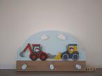 Kinderkapstok 103 Graafmachines, Kinderen en Baby's, Kinderkamer | Inrichting en Decoratie, Ophalen of Verzenden, Nieuw, Kapstokje