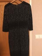 Mooie geklede jurk van Gerry Weber maat 40, Maat 38/40 (M), Verzenden, Zwart, Zo goed als nieuw