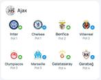 Champions League kaarten Ajax !, Tickets en Kaartjes, Twee personen