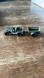Hele oude Siku Jeep met aanhanger V228, Ophalen of Verzenden, Zo goed als nieuw, Auto, SIKU
