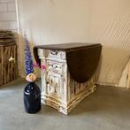 Ontbijttafel / Keukenkast - 162 x 110 cm - mahonie-TTM Wonen, 100 tot 150 cm, Www.ttmwonen.nl, 150 tot 200 cm, Nieuw