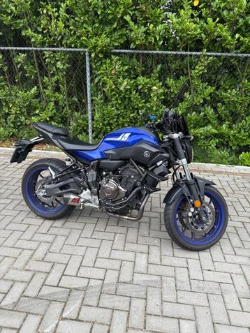 Yamaha MT07 2018 beschikbaar voor biedingen