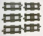 LEGO Duplo rechte rails 6x grijs treinspoor origineel set, Postbus 64461, Brunssum, Nederland, Verzenden, Kenduseditemsinfo@gmail.com