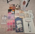 Partij 17 stuks nepnagels verzorgingsproducten parfum etc., Ophalen of Verzenden, Zo goed als nieuw, Overige kleuren, Handen en Nagels