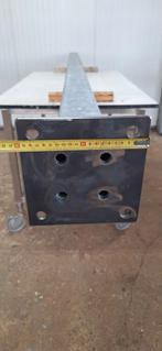 stalen koker 100x100x3 lang 3040 mm gegalvaniseerd, Ophalen of Verzenden, Gebruikt, 250 cm of meer, Palen