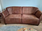 2,5 zits bank in microleder. In prima staat!, Huis en Inrichting, Tweepersoons, 75 tot 100 cm, Ophalen of Verzenden, Zo goed als nieuw