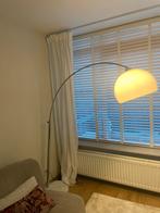 Booglamp met marmeren voet mid-century modern, Huis en Inrichting, Lampen | Vloerlampen, Ophalen, Gebruikt, Mid-century modern