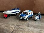 Playmobile auto+motor+boot, Ophalen of Verzenden, Gebruikt