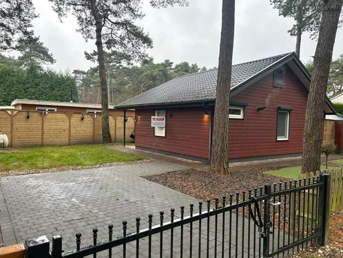 Mooie en ruime chalet permanent bewoonbaar met oa CV, Huizen en Kamers, Recreatiewoningen te koop