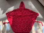 Regenponcho/regencape merk Happy rainy days, kleur rood/wit, Ophalen of Verzenden, Zo goed als nieuw, Regenponcho, Dames