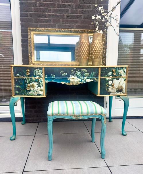 Unieke Wrighton Furniture kaptafel, Huis en Inrichting, Tafels | Kaptafels, Minder dan 100 cm, Hout, Ophalen
