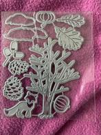 snijmal boom blad eikels pompoen vos herfst, Ophalen of Verzenden, Nieuw, Natuur, Pons of Mal