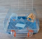 Hamsterkooi Knaagdieren - Dierenverblijf - Blauw Oranje, Kooi, Minder dan 75 cm, Zo goed als nieuw, Muis