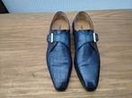 Magnanni blauw single monk m 40, Ophalen, Blauw, Magnanni, Gespschoenen