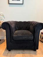 Stoel zwart barok gebruikt, Barok, 100 tot 125 cm, Ophalen of Verzenden, Zo goed als nieuw