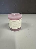 kaars - Grand ullusions pink BEC787, Ophalen of Verzenden, Nieuw, Overige materialen, Minder dan 25 cm