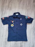 Kinder scouting blouse maat M, Ophalen of Verzenden, Zo goed als nieuw, Jongen, Overhemd of Blouse
