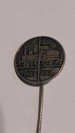 Vintage trein speldje 1839-1964, Ophalen of Verzenden, Gebruikt, Transport, Speldje of Pin