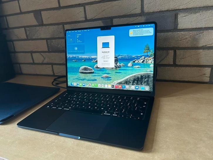 Macbook Air M3 2024 8-core 8GB 256GB Opslag Batterycycli 87, Computers en Software, Apple Macbooks, Zo goed als nieuw, MacBook Air